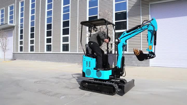 1ton NM-E10 Mini Excavador Nuoman Excavator