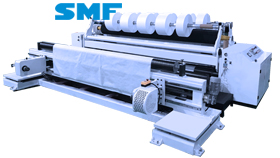 geweven fabric -slitting machine