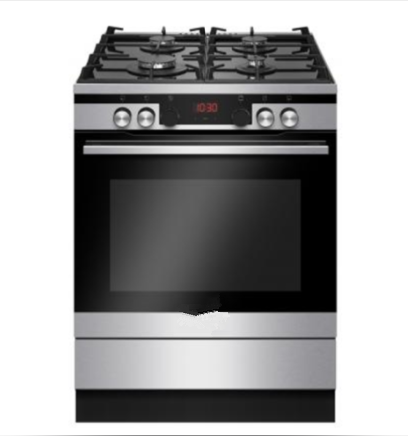 Home Cooking Range Black Freestanding Gas Oven