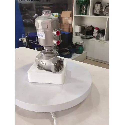 Supapă lombară pneumatică cu cap din oțel inoxidabil