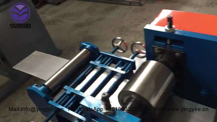 no-stop cutting c purlin roll formng machine