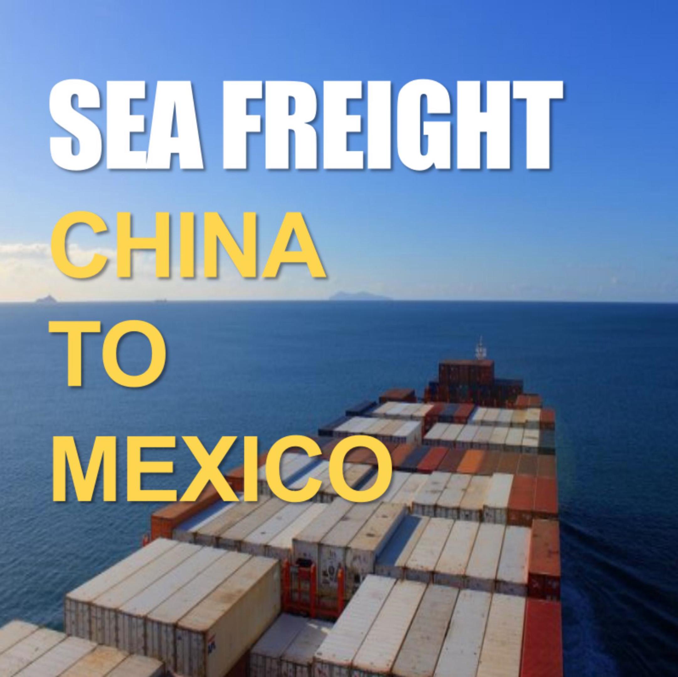 Frete marinho da China para o México