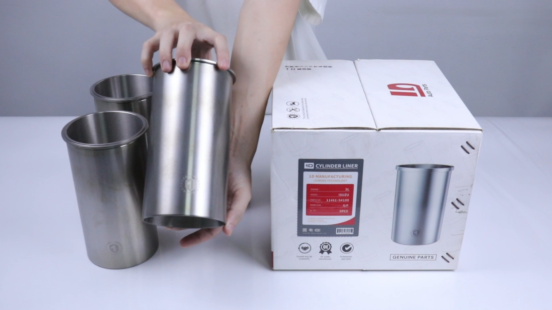 3L  cylinder liner Product display video