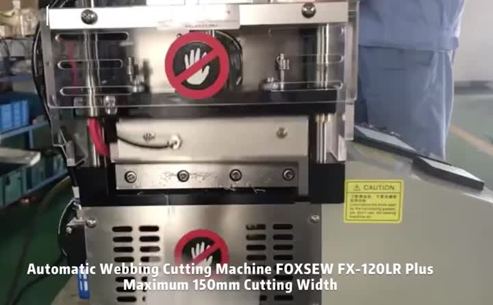 Largura automática da máquina de corte 150mm do Webbing