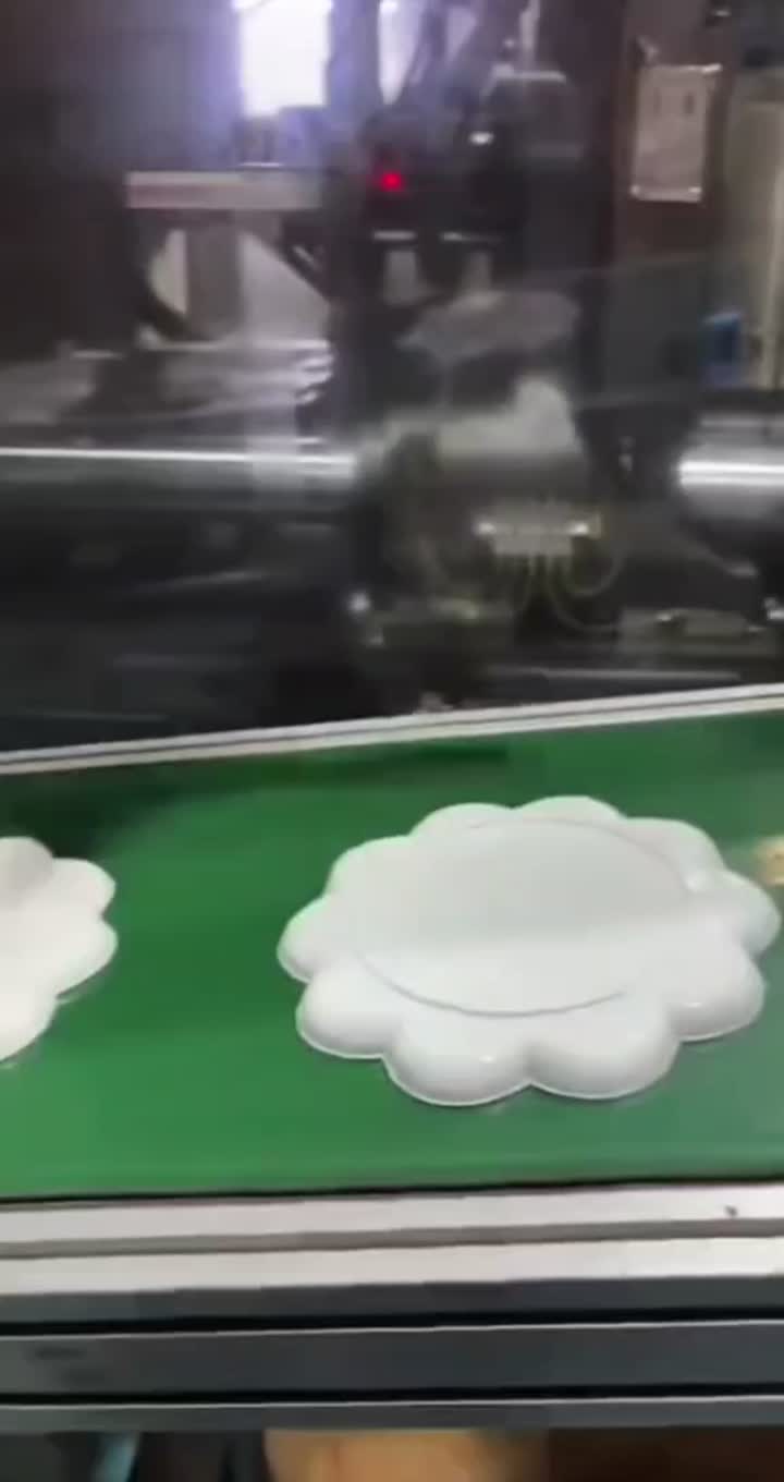 injection molding parts white base