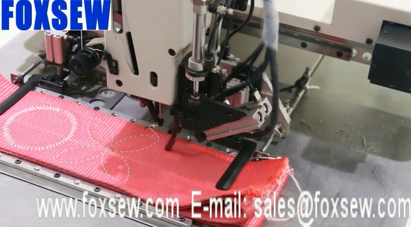 Extra Heavy Duty Programmable Electronic Pattern Sewing Machine for Webbings 