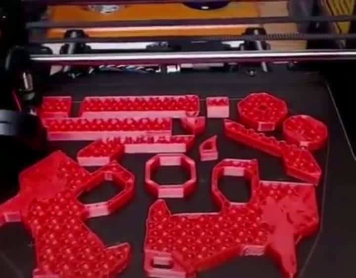 Подгонянный Oem Abs пластиковый быстрый прототип 3d печатания Plastic.mp4