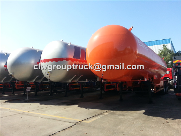 Liquid Petroleum Gas Tank Semi Trailer