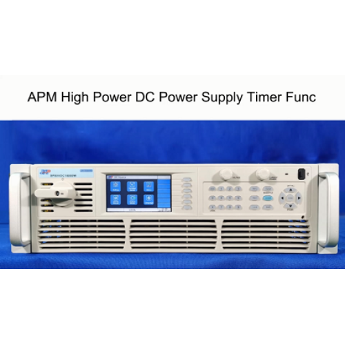 APM High Power DC Power Supply Timer Func