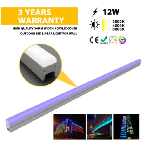 Schéma de conception d'éclairage d'éclairage d'éclairage d'éclairage de la ligne d'éclairage de lumière architecturale