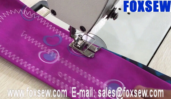 Flatbed Heavy Duty Zigzag Sewing Machine 