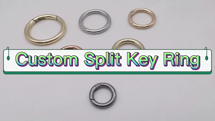 Custom Split Key Ring