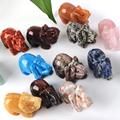 批发大象工艺装饰品天然水晶玛瑙玉式抛光雕刻水晶为礼品1