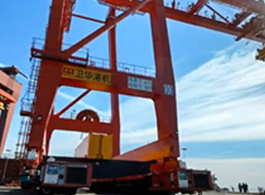 Weihua Port Equipment Projects Reference in Hubei Province China