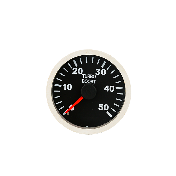 Horúci predaj kvalitnej 52 mm chrómová automobilový tlak voltový tachometer
