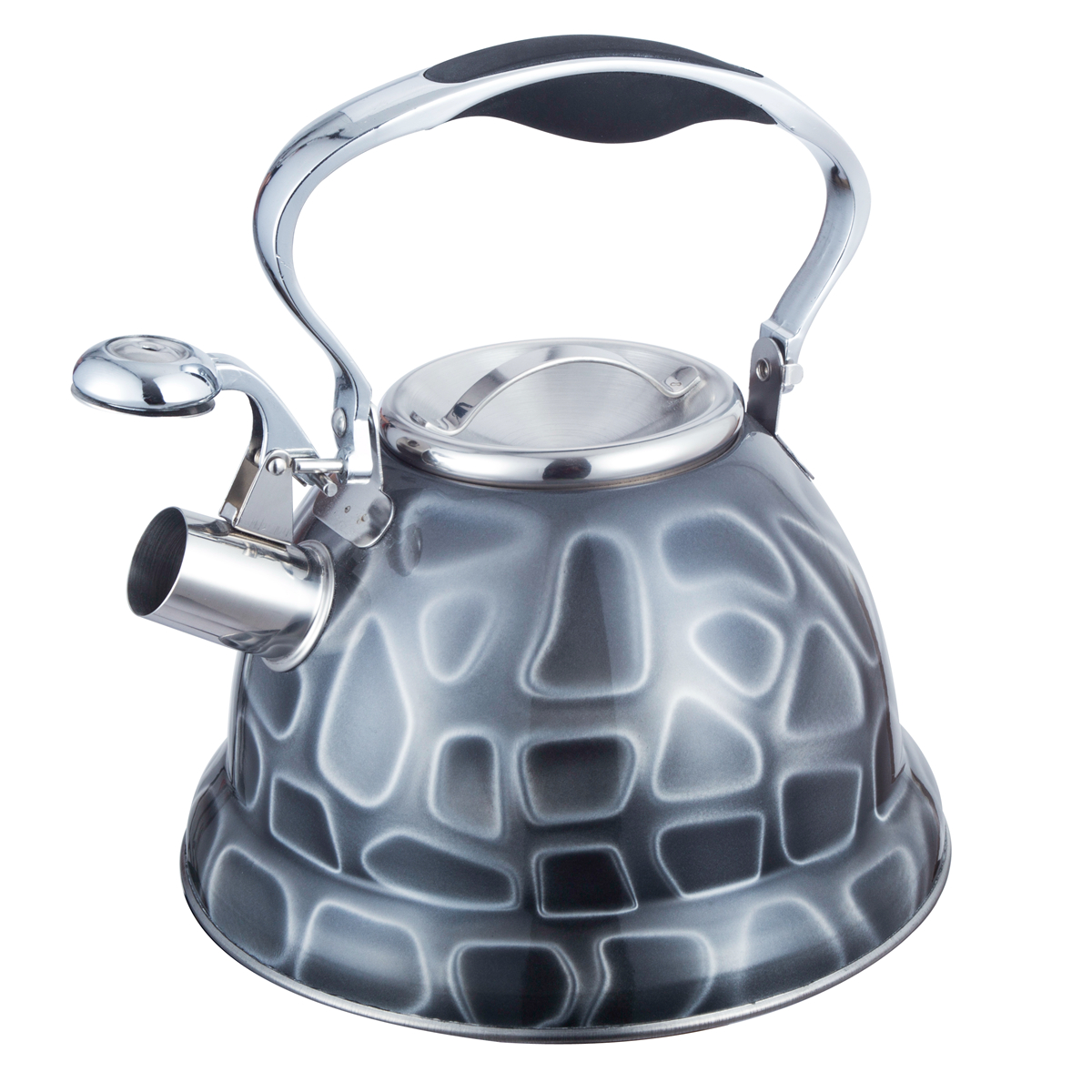 FH-127 Kettle met een uniek zwart met wit