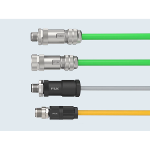 Estructura de cableado y aplicación del conector M12