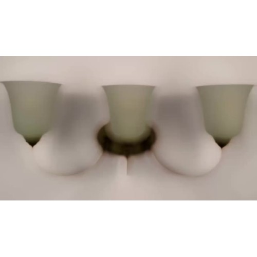 3-Light Vanity Light ORB Indoor Wall sconce