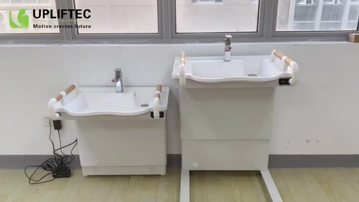 Wall-mounted Electric Washbasin Lifts