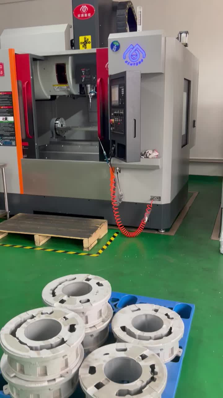CNC machining of casting products