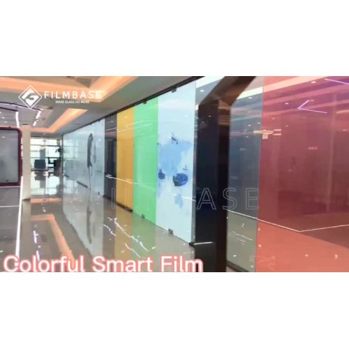 All kinds of smart film in showroom