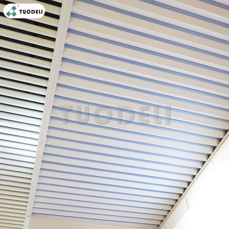 V-shaped strip Ceiling