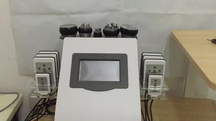 Cavitation RF Radio frequency Lipo laser Machine introduction