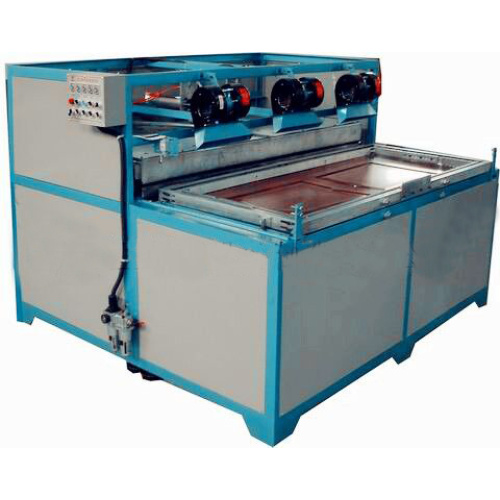 Thick sheet vacuum forming machine