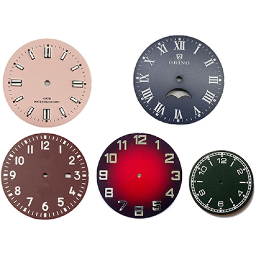 Sandblasting watch dials is a common watch dial treatment technique