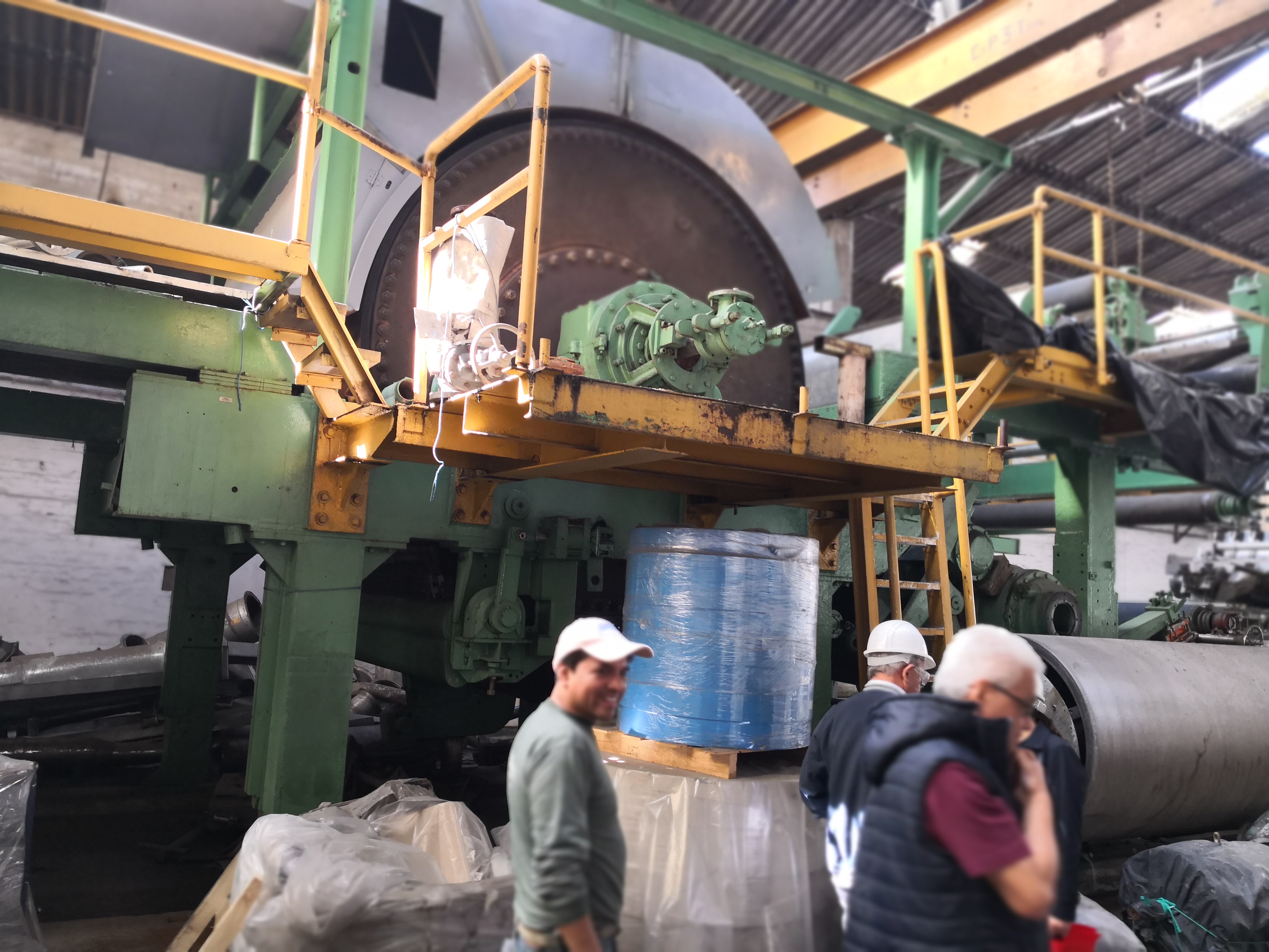 Yakee paper machine renovation