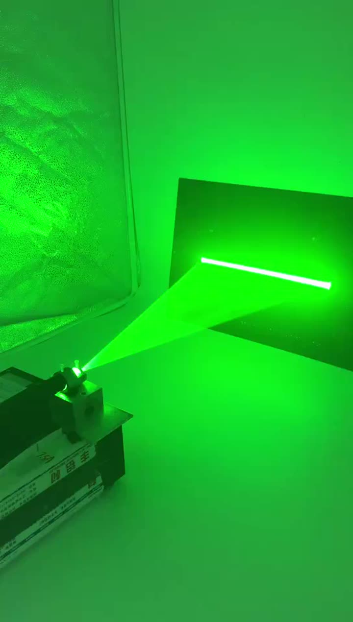 fonte de laser de linha