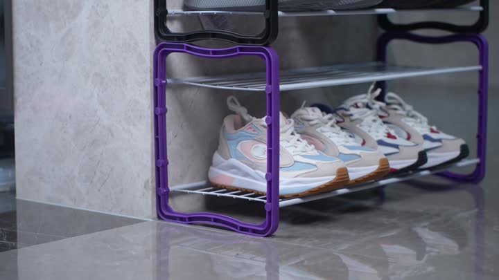 Två tier Easy Shoe Rack