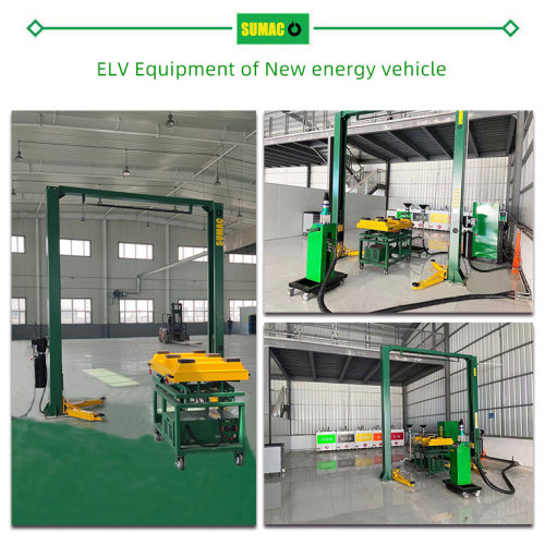 ELV Recycling Oil Drainage System
