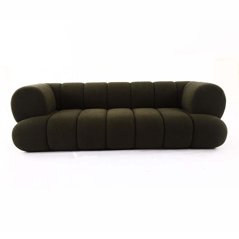 Intermede Sofa in Green Fabric