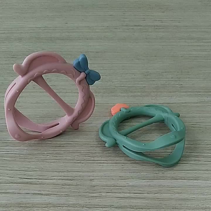 실리콘 아기 teether.mp4