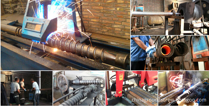 steel ground screw workshop