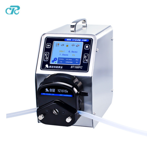 Peristaltic Pump BT100FC accuracy testing