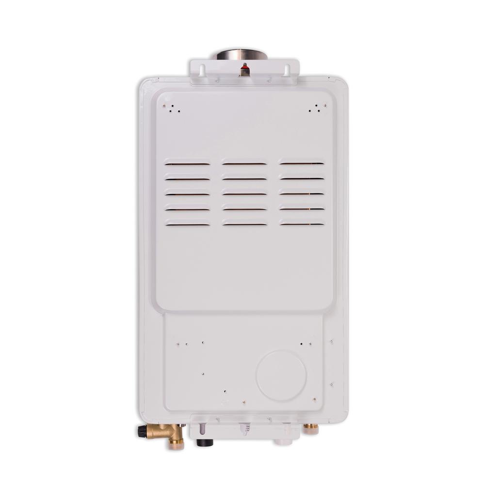 Super High Efficiency Plus 10 GPM Residential 180,000 BTU/h 58.3 kWh Propane Exterior Tankless Water Heater