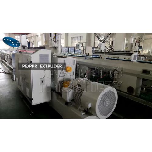 16-110mm pe pipe extrusion line