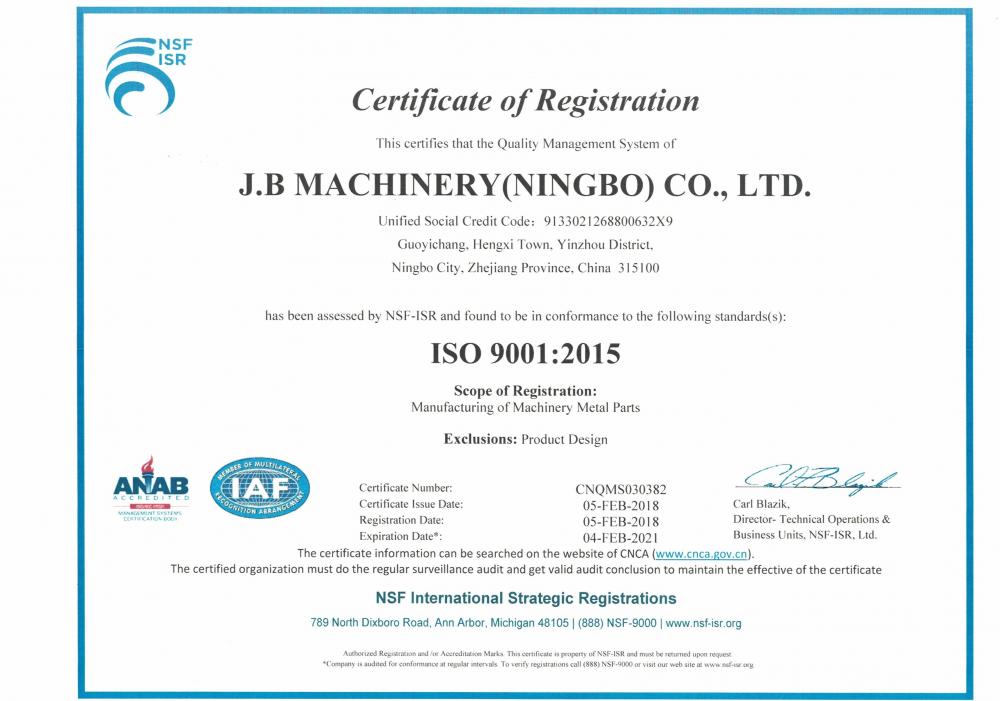 ISO9001:2015