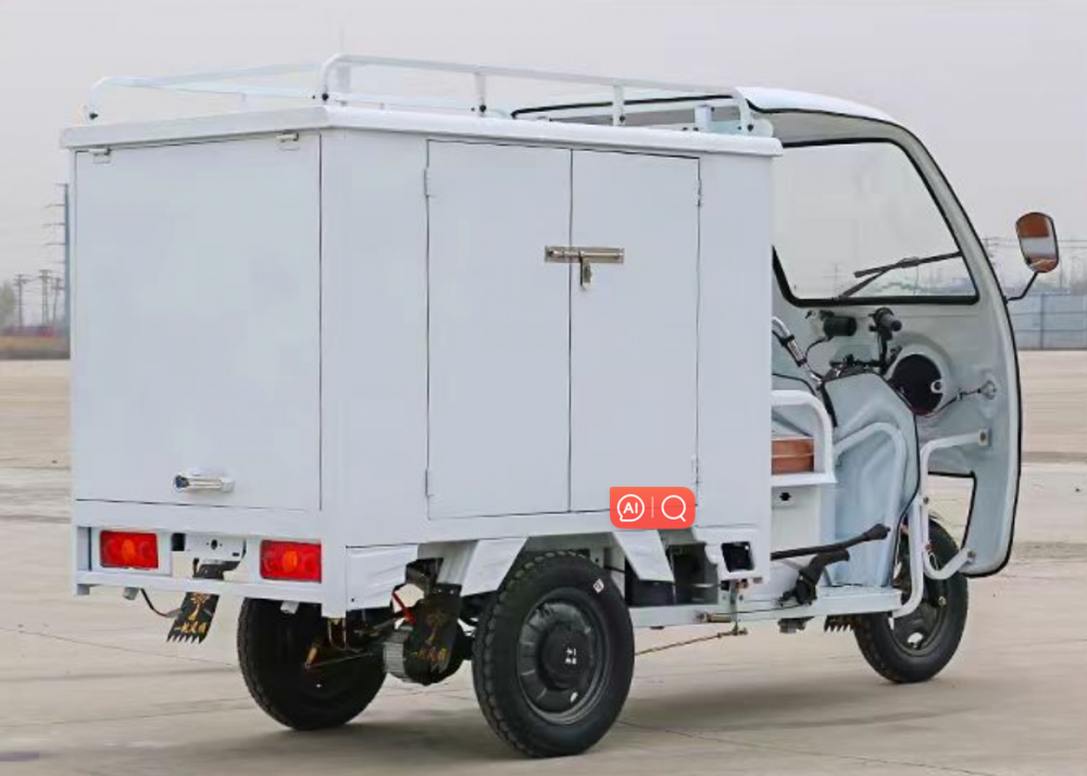 Fully enclosed tricycle