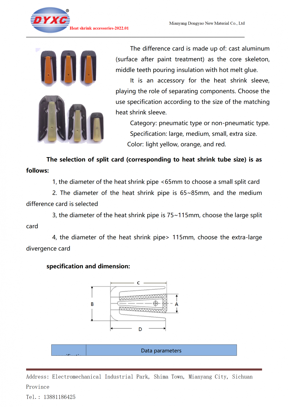 Toplina za smanjenje pričvršćivanja zračnog tlaka Diverter Clip Heat Shrink Attachment Air Pressure Diverter Clip