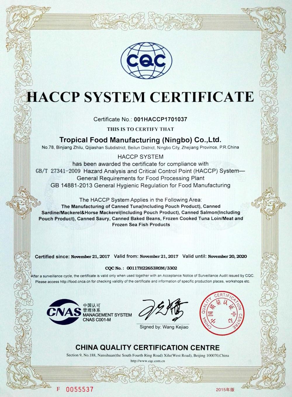 HACCP