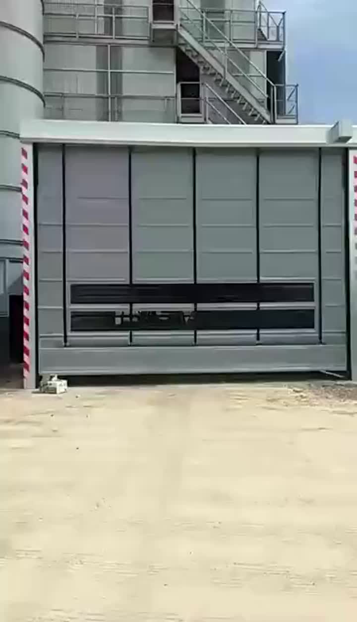 PVC melipat pintu