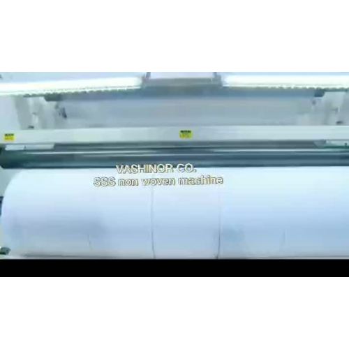 SSS SPUNBOND NON WOVEN FABRIC MACHINE.mp4