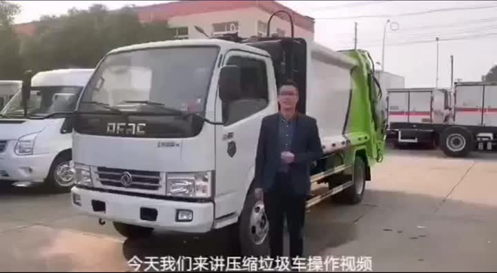 hoạt động xe tải nén rác.mp4
