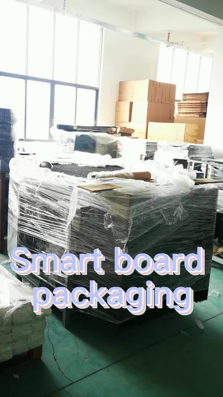 LED-Touchscreen-Smartboard-Verpackung