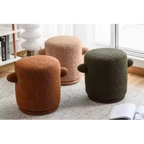 the mushroom ottoman stool