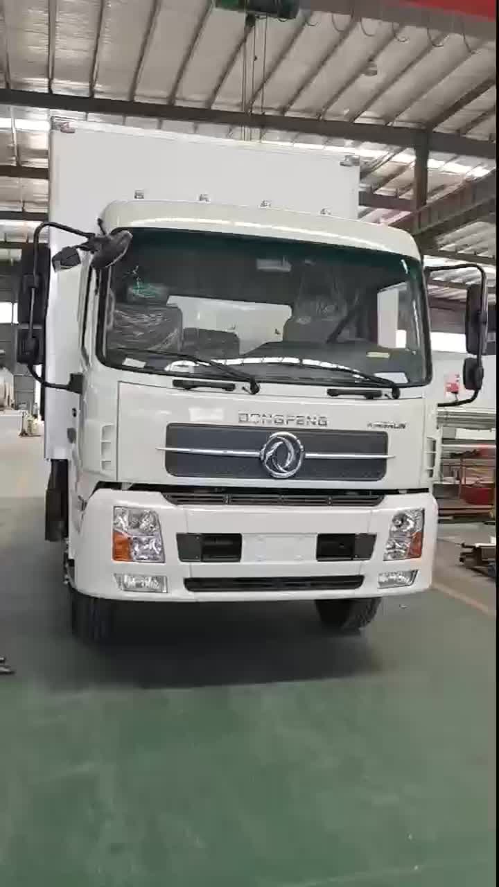 dongfeng export refrigerated truck