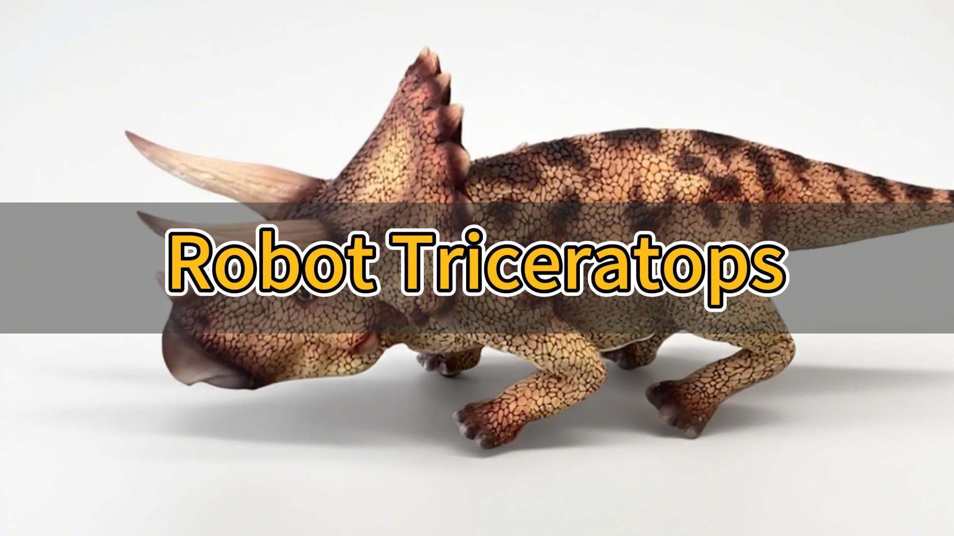 Robot triceratops